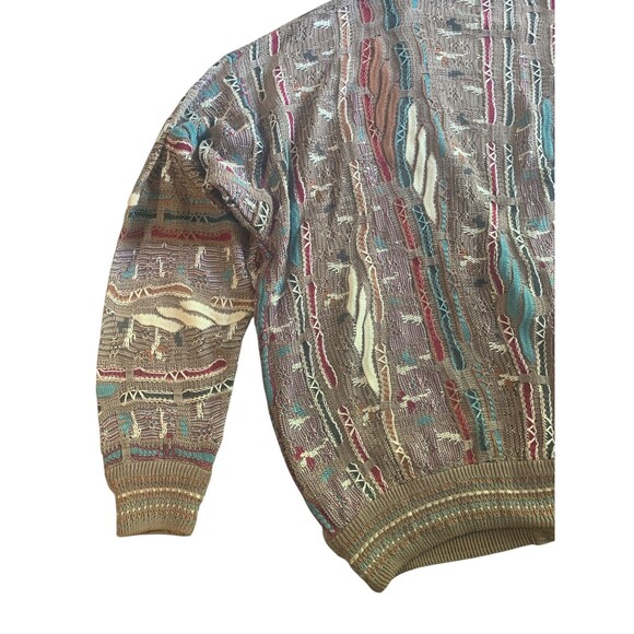 Vintage Carlo Alberto Sweater Mens XL Coogi Knit 90s Australia Pullover Jumper - Picture 9 of 13
